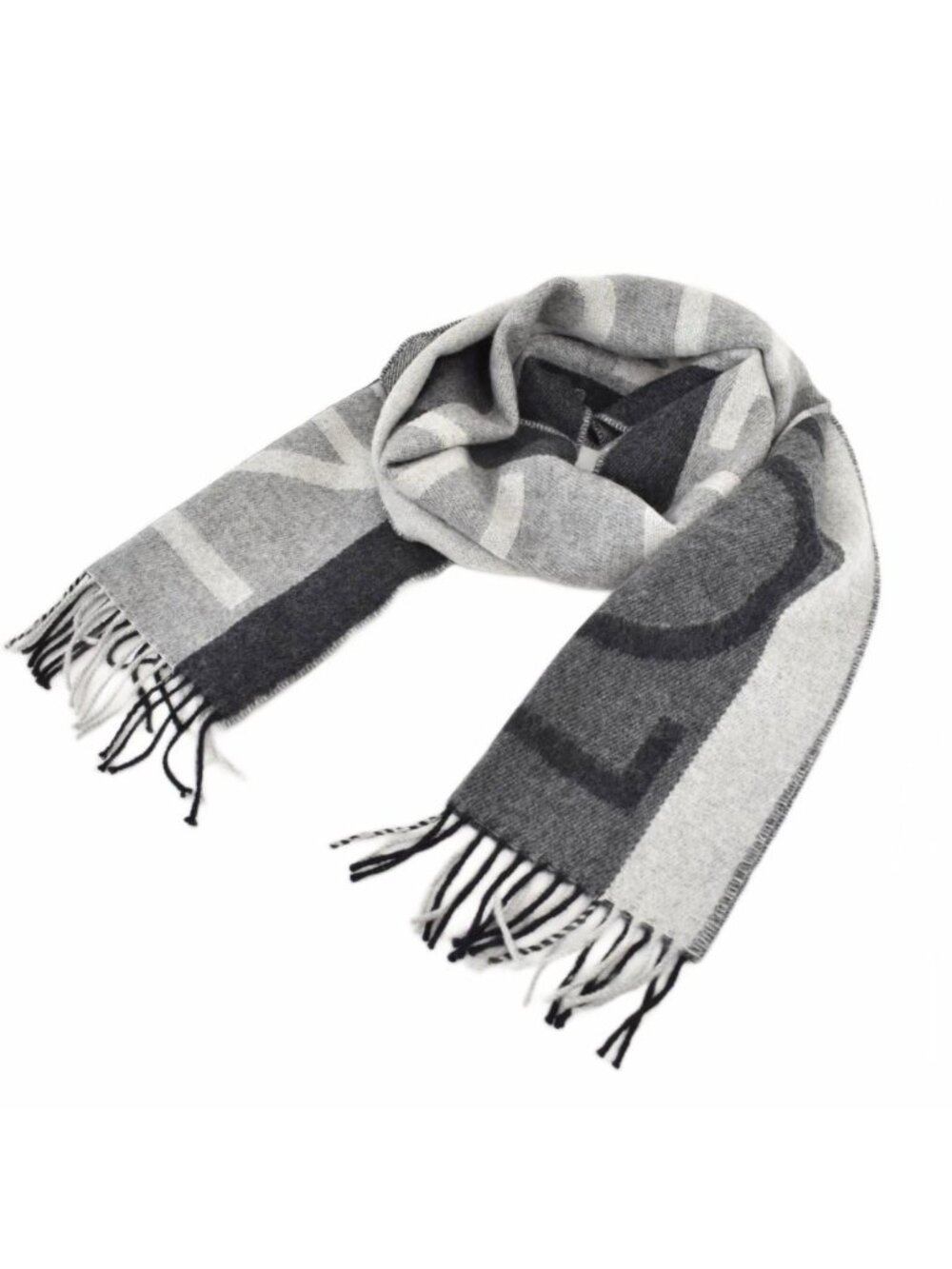 Louis Vuitton Echarpe LV Horizon Scarf Wool Black